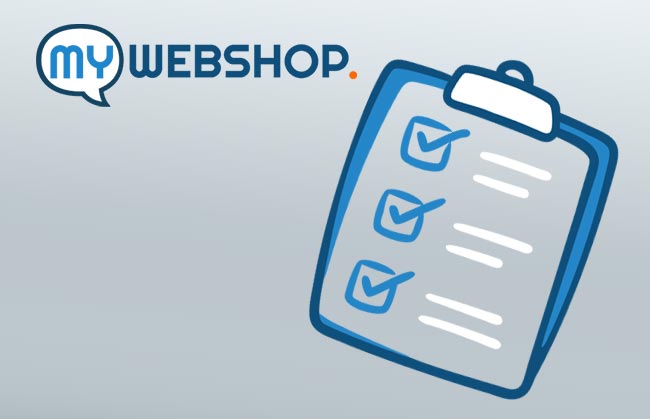 checklist webshop starten